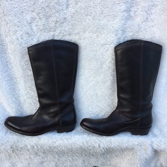 Frye Campus stitching boot burnt red - Picture 14 of 14